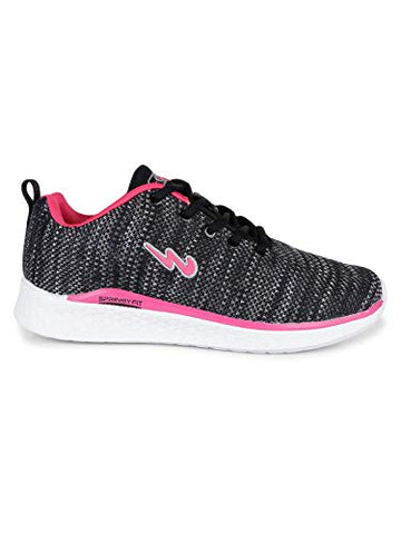 Image of Campus Women's Alina Blk/Rani Running Shoes-6 UK (39 EU) (CG-115)