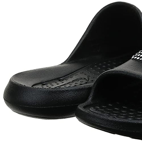 Image of Nike Women's W Victori One Shwer Slide White Black Gymnastics Shoe (CZ7836-001), 5.5 UK (7.5 US)