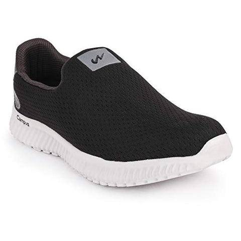 Image of Campus Men's OXYFIT Blk/D.Gry Running Shoes-8 UK/India (42 EU) (CG-02)