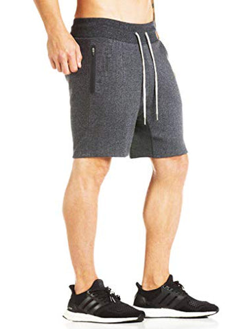Image of Veirdo Men's Sports Shorts (SHT_99_ANTHRA_L_Anthra _Large)