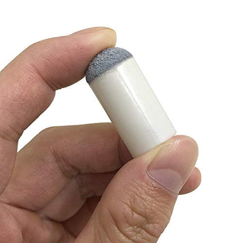 Image of YuCool 50 Pieces Cue Tips Replacements, Slip On Pool Billiard Cue Tips-13mm