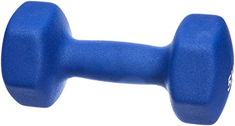 Image of AmazonBasics Neoprene Dumbbell Pair, 2 x 5Kg