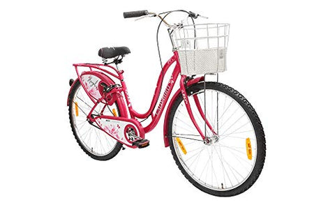 Image of BSA cycles Unisex 19T Ladybird Hazel Cycle, Pink
