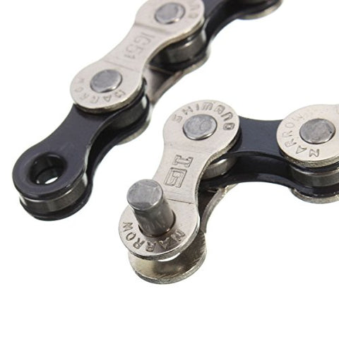 Image of Schrodinger15 50054 Tool with Shimano IG51 Steel Bicycle Chain 7/8 Speed 116 Links Narrow