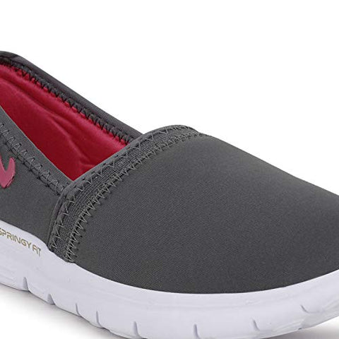 Image of Campus Women's NURA D.Gry/Pink Walking Shoes 7-UK