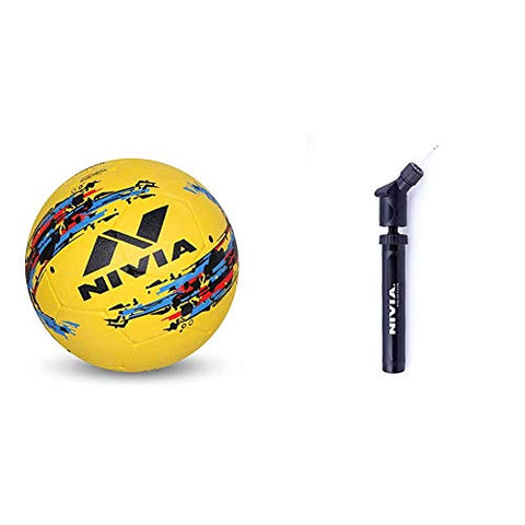 Image of Nivia BP - 213 Football and Ball Pump