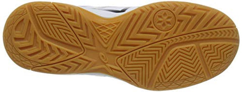 Image of ASICS Women's Upcourt 4 White/Black Indoor Court Shoes-7 UK (40.5 EU) (9 US) (1072A055)