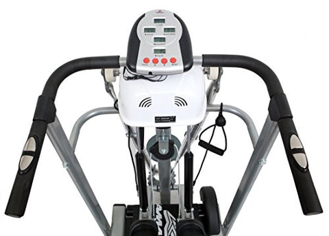 Image of KAMACHI 6 in 1 Home use Manual Treadmill with Electric Vibrator, Twister, Stepper, Pushup Bar, 3 Level Manual Incline & Multifunction Treadmill for Home