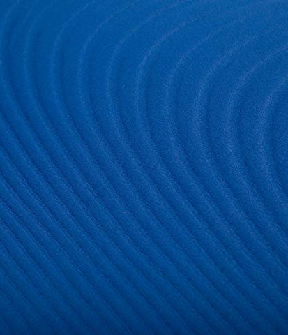 Image of The True Mat Yoga and Exercise Mat (10-12 mm Thick; 6 x 2 Feet), Ocean Blue