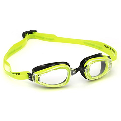 Image of MP Michael Phelps K180 Goggle Clear Lens Yellow/Black