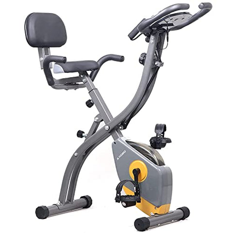 Image of Kobo Magnetic Exercise Bike / Exercise Cycle X-Bike Folding (Orange)