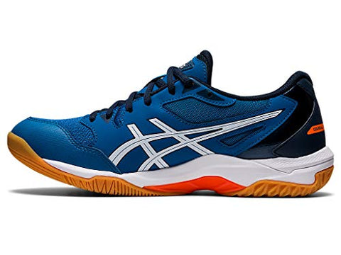 Image of ASICS Men's Gel-Rocket 10 Reborn Blue/White Sneaker (1071A054.401)