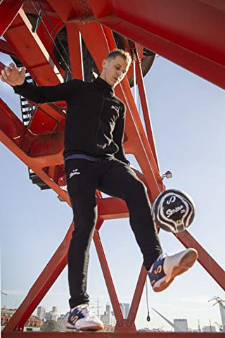 Image of Senda Street Soccer Ball, Fair Trade Certified, Black/White, Size 4 (Ages 13 & Up)