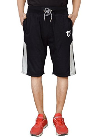 Image of MARK LOUIIS Men's Gym Shorts (ML-SHORTS-1001_Black_X-Large)