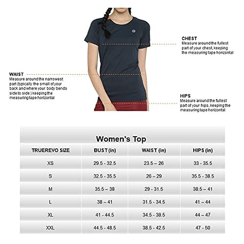 Image of TRUEREVO Women's T-Shirt (161126MBLKCYLW_S_Black & Yellow_Small)