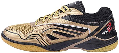 Image of Yonex C-Ace Light Badminton Non Marking Shoes, Gold/Black - 8 UK
