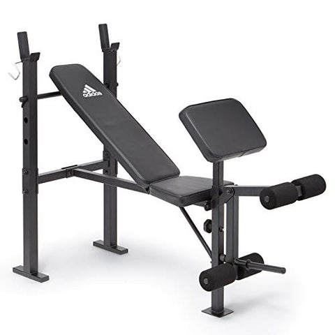 Image of Adidas Essential Steel Workout Incline Bench (Black)
