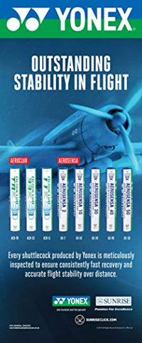 Image of YONEX ACB TR Badminton Feather Shuttlecock (White)