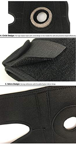 Image of SKUDGEAR Adjustable Elbow Support Brace, Perfect Strap Sleeve for Pain Relief, Sports, Gym Workout for both Men and Women (Free Size)