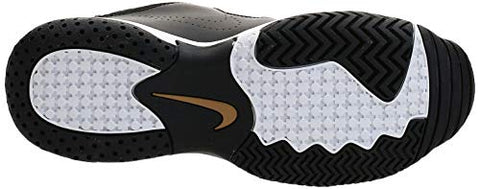 Image of Nike Men Court Lite 2 White/Metallic Gold/Black Tennis Shoes-7 UK (41 EU) (8 US) (AR8836-012)