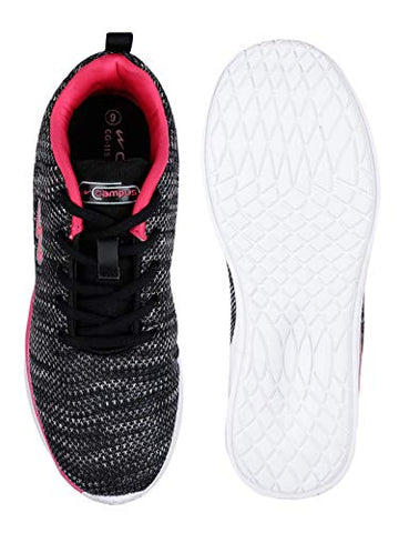 Image of Campus Women's Alina Blk/Rani Running Shoes-6 UK (39 EU) (CG-115)