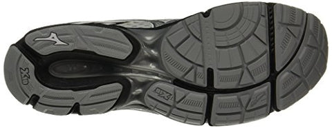 Image of Mizuno Men R638B53 Wave Catalyst White/Silver/Black Running Shoes-6 UK/India (39 EU) (J1GC163305)