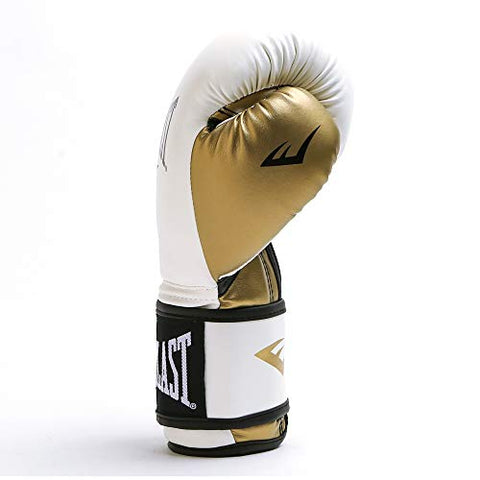 Image of Everlast P00000722 Boxing Gloves (White/Gold)