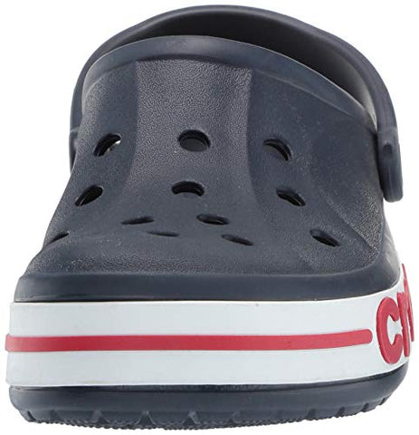 Image of crocs Unisex Adult Bayaband Clog Navy/Pepper 9 Men/ 10 UK Women (M10W12) (205089-4CC)