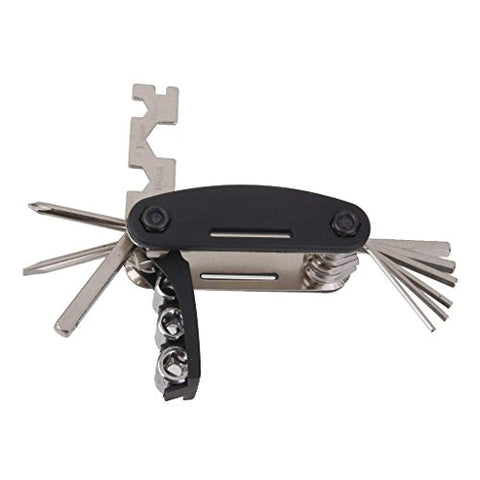 Image of Inditradition 13 in 1 Multifunctional Bicycle Repair Toolkit | Complete Tool Set for Bikes (Steel)