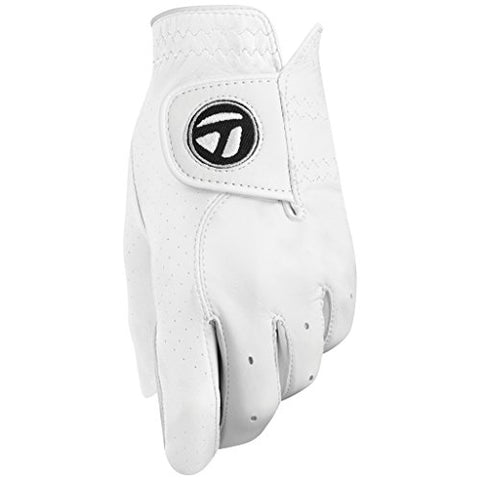 Image of TaylorMade Tour Preferred Glove (White, Left Hand, XX-Large), White(XX-Large, Worn on Left Hand)