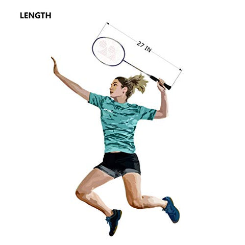 Image of Yonex ZR 100 Light Aluminium Badminton Racquet with Full Cover | Made in India(Set of 1)