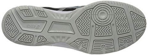 Image of ASICS Men's Upcourt 3 Black/Pure Silver Badminton Shoe-7 Kids UK (1071A019-005)