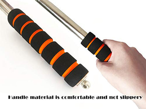 Image of Tai ba cues Retractable Billiards Pool Cue Stick Bridge with 3 Replaceable Brass Bridge Head, Billiards Pool Cue Accessory