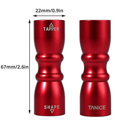 Image of Tanice 3 in 1 Snooker Pool Cue Tip Tool Billiard Cue Accessories Shaper/Tapper/Aerator