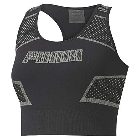 Image of PUMA Women's' Slim T-Shirt (58374101 Black Large), Puma Black