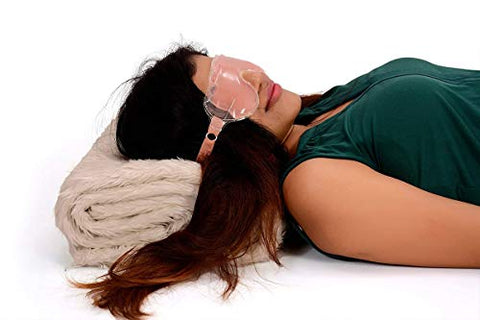 Image of GoJaiv Premium Cooling Gel Eye Mask- Made Of Advanced Materials & Natural Actives Reduces Eye Strain And Rejuvenates Your Eyes. Enriched With The Fine Aroma Of Lavender