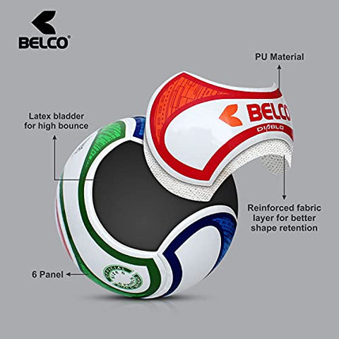 Image of Belco Sports Diablo World Cup Football Size 5 (World Cup Football)