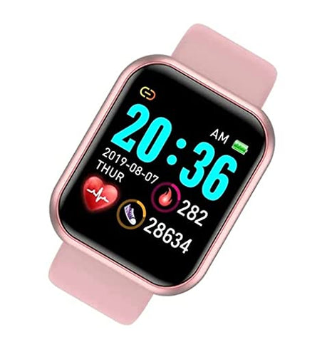 Image of Infinizy (END OF THE SEASON OFFER WITH 12 YEARS WARRANTY) Waterproof Smart Watch JB20 For Men/Women/Boys/Girls and All Age Group Features Like Daily Activity Tracker, Heart Rate Sensor, Sleep Monitor And Basic Functionality- BLACK