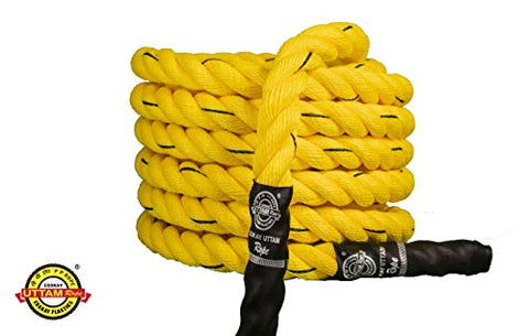Image of ESSKAY UTTAM Rope Gym Exercise, Battle Rope (1.5 " Thick / 50 Feet)
