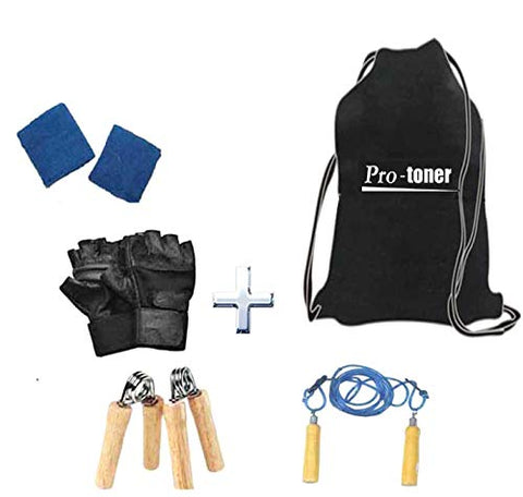 Image of Protoner 10kg Adjustable Dumbbells with String Bag