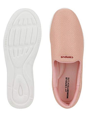 Image of Campus Women's Zoe PRO Peach/WHT Running Shoes