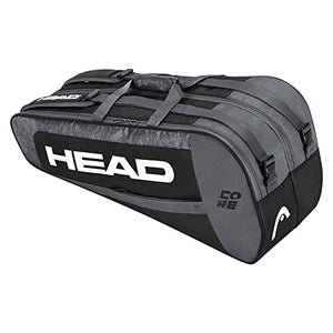 HEAD Core 6R Combi Kit Bag (Black/White)