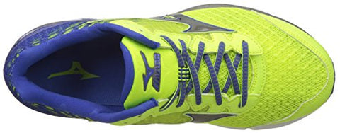 Image of Mizuno Men's Wave Rider 19 2E Yellow Running Shoes - 6 UK/India (39 EU)(J1GC160490)