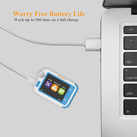 Image of Wellue Portable Handheld Personal Heart Health Monitoring Device with PC Software for Fitness, Home Use, General Wellness and Pulse bit Mate