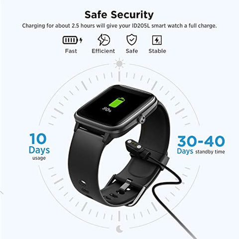 Image of GO SHOPS USB Fast W26 Cable, Watch Charger Magnetic 2 pin, Watch Charger, Boat Storm Smartwatch Adapter Length 45 cm for Smart Watch (Charge only)