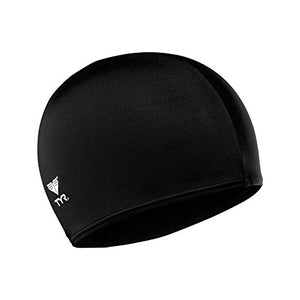 TYR Lycra  Swimming Cap (Black)- LCY-001
