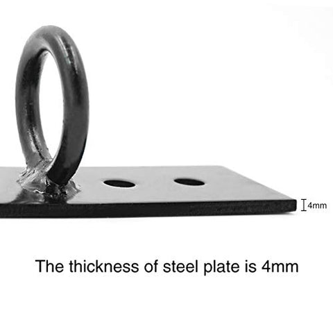 Image of Aoneky Wood Beam Heavy Bag Hanger - Ceiling Mount Heavy Duty Punching Bag Hanger Hook - Boxing Bag Mounting Bracket