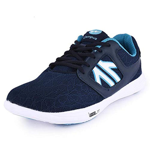 Image of Campus Women's Luna Blue Running Shoes-5 UK/India (38 EU) (CG-66)