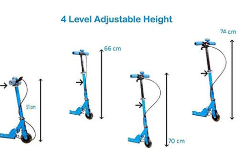 Image of mittali dispatch Road Runner 3 Wheel Fordable Scooter, Skate Scooter for Kids,Baby Toys for Kids,Baby Toys for Boys Girls.