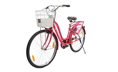 Image of BSA cycles Unisex 19T Ladybird Hazel Cycle, Pink